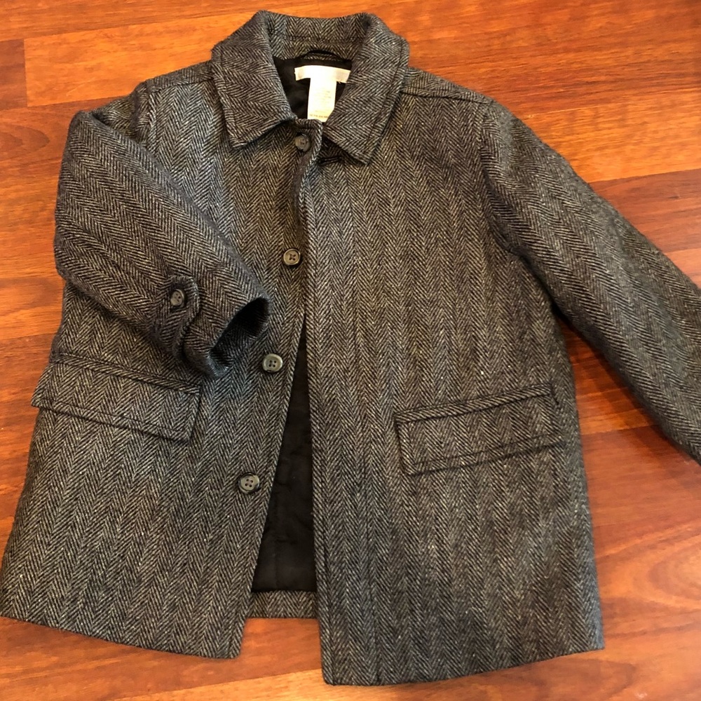 BEAUTIFUL Janie & Jack 12-24m boys Over coat NWOT